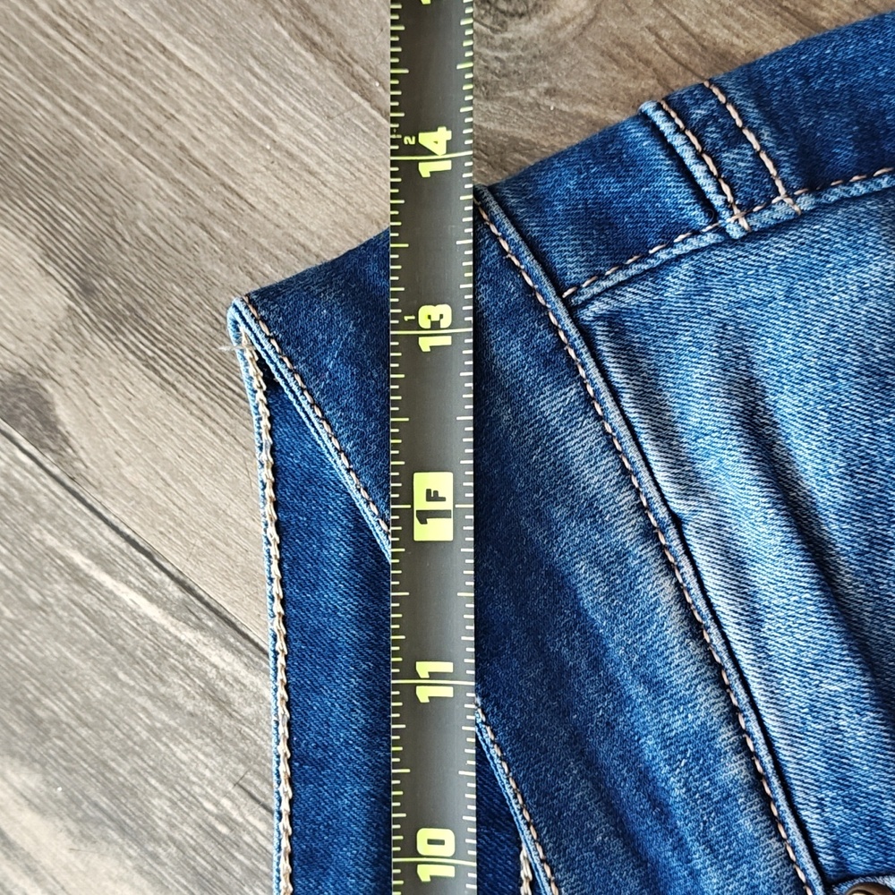 Pullit Jeans With Floral Embroidery. Size 29 - Picture 5 of 8
